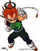 A ridiculous, pixelated attempt an edgy new form for Vegeta.