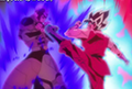 Hitto and Son Goku fighting