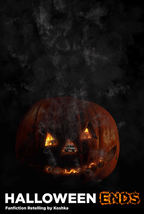 Halloween Ends movie poster by Koshka.